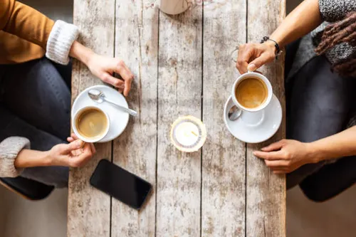 Discutons autour d'un café
